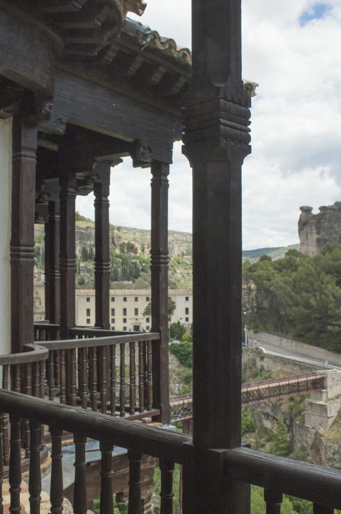 Balconada de las Casas Colgadas de Cuenca.